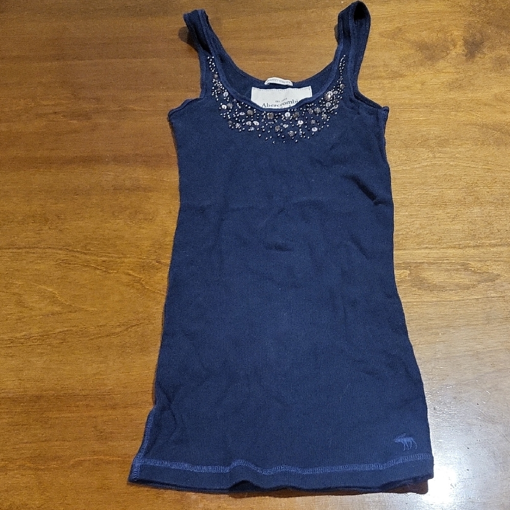 Abercrombie & Fitch Dark Blue Tank